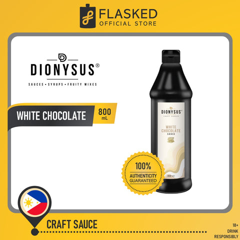 Dionysus White Chocolate Sauce 800ml