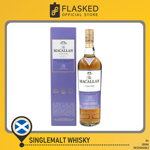 The Macallan 18 Year Old Triple Cask Highland Single Malt Scotch Whisky 700mL