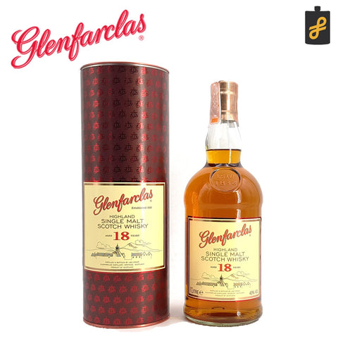 Glenfarclas 18 Year Old Highland Single Malt Scotch Whisky 1L
