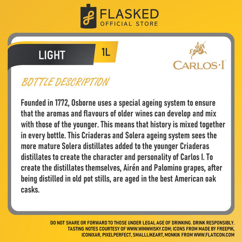 Carlos Light Brandy 1L