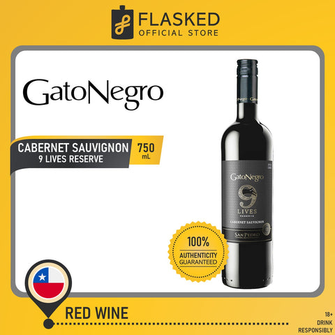 Gato Negro 9 Lives Reserve Cabernet Sauvignon 750mL