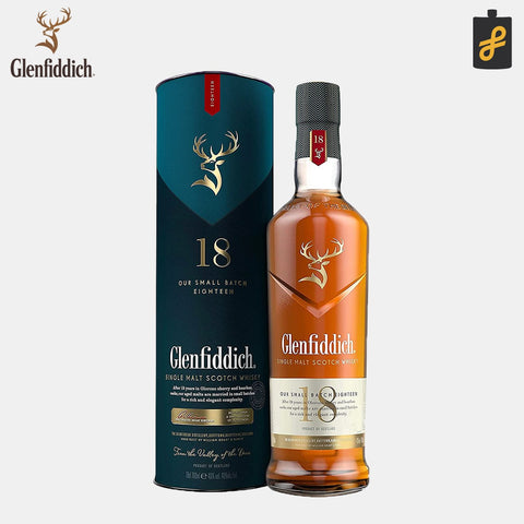 Glenfiddich 18 Year Old Whisky 700ml