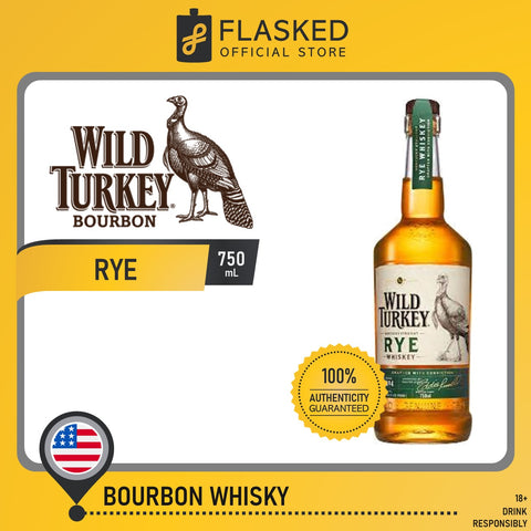 Wild Turkey Kentucky Straight Rye Whiskey 750mL