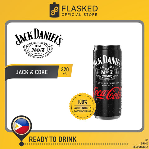 Jack Daniel's & Coke Can 330ml