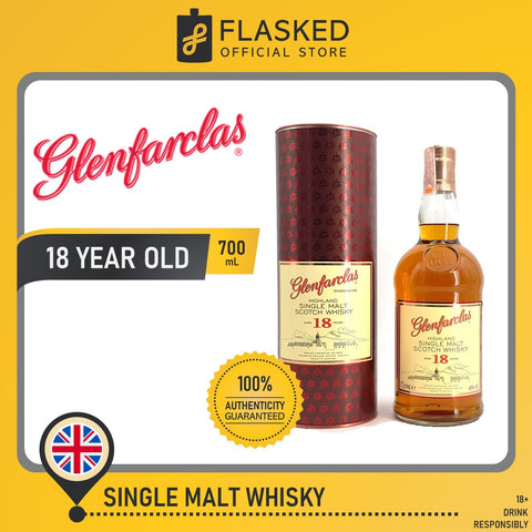 Glenfarclas 18 Year Old Highland Single Malt Scotch Whisky 1L