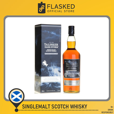 Talisker dark Storm Single Malt Scotch Whisky 1L