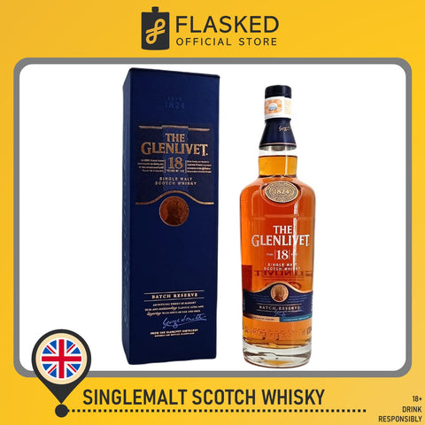 Glenlivet 18 Year Old Whisky 700mL The Grand Lodge of Free and Accepted Masons of the Philippines