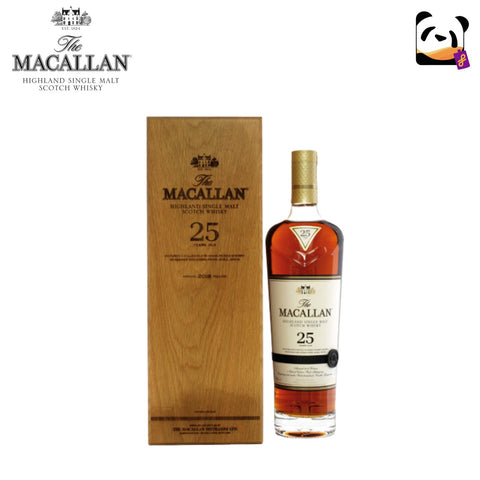 The Macallan 25 Year Old Sherry Oak 2018 Release 700mL