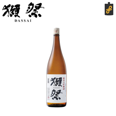 Dassai 45 Junmai Daiginjo Japanese Sake Rice Wine 1800mL