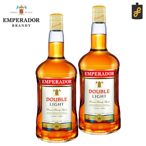 Emperador Double Light Brandy 1.5L Buy 1 Take 1 Father's Day Promo