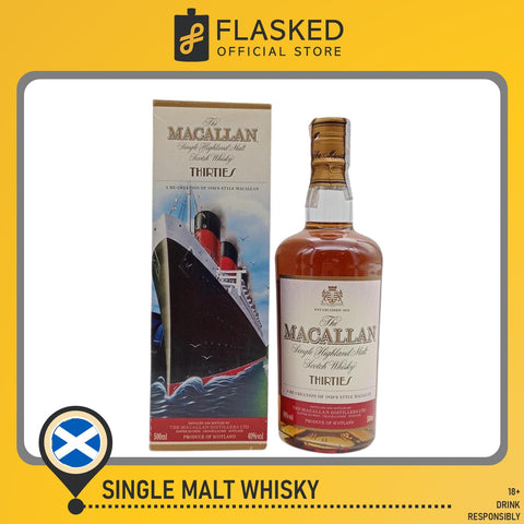 The Macallan 1930's Decades Collection 500ml