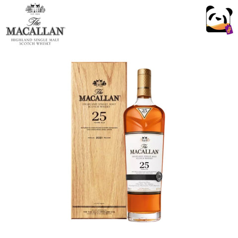 The Macallan 25 Year Old Sherry Oak 2021 Release 700mL