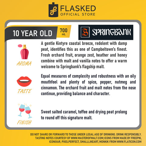Springbank 10 Year Old 700mL