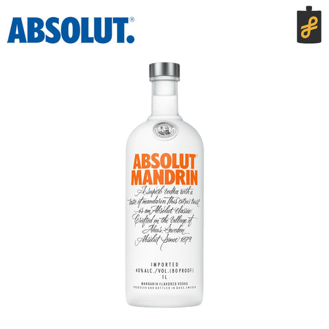 Absolut Mandrin Vodka 1L