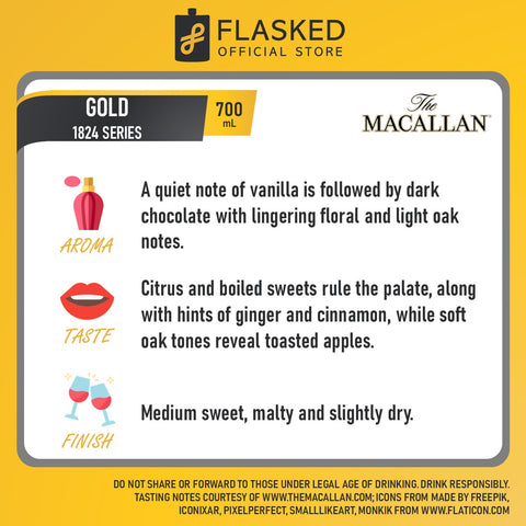 The Macallan Gold 1824 Series 700mL
