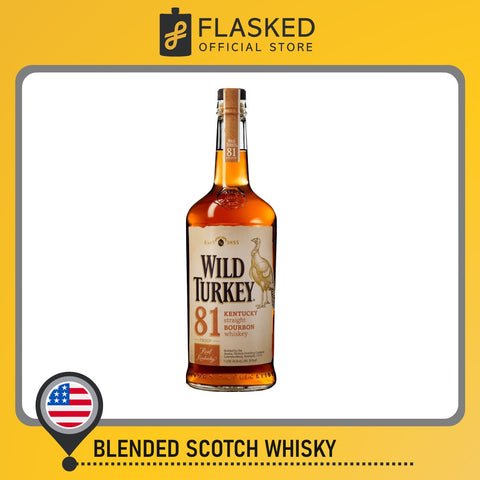 Wild Turkey 81 Bourbon Whiskey 1L