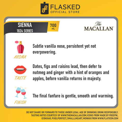 The Macallan Sienna 1824 Series 700mL
