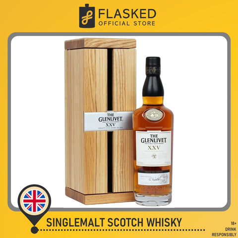 Glenlivet 25 Year Old Whisky 700mL