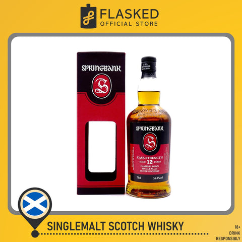 Springbank 12 Year Old Cask Strength 2018 Release 700mL
