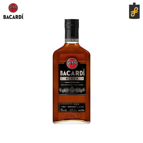 Bacardi Black Rum 375mL