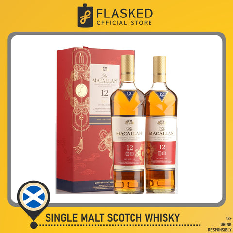 The Macallan 12 Year Old Double Cask Year of The Rat Limited Edition 2 x 700mL