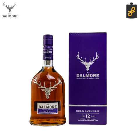 Dalmore 12 Year Old Sherry Cask Select Highland Single Malt Scotch Whisky 700mL