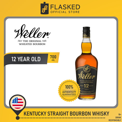 Weller The Original Wheated Bourbon 12 Year Old Whiskey 700mL