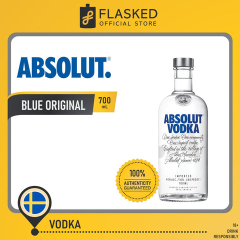 Absolut Blue Vodka 700mL
