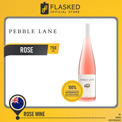 Pebble Lane Rose Wine 750ml w/ FREE Wine Glass