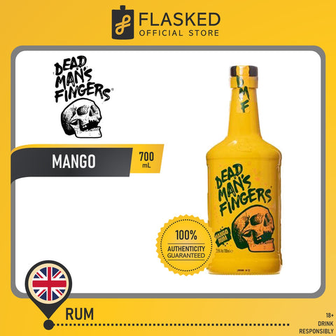 Dead Man's Fingers Mango Flavored Rum 700mL