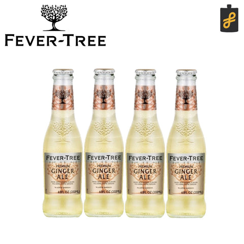 Fever Tree Ginger Ale 200mL 4 pack