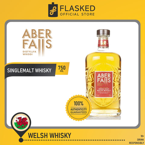 Aber Falls Single Malt Welsh Whisky 700mL
