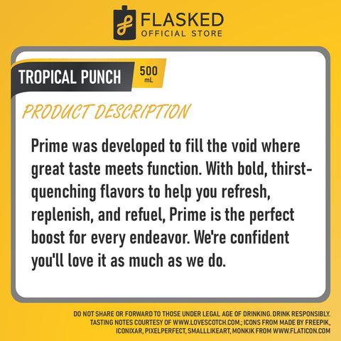 Prime Tropical Punch Hydration Drink 500mL