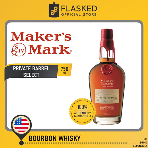 Maker's Mark Bourbon Private Barrel Select Bourbon Whisky 750mL