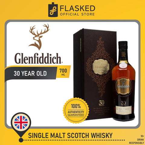 Glenfiddich 30 Year Old Whisky 700mL