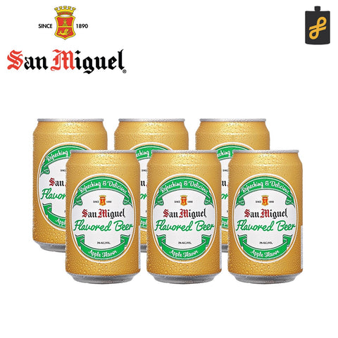 San Miguel Apple Beer Can 330ml pack of 6