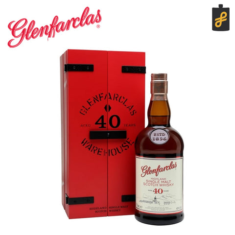 Glenfarclas 40 Year Old Highland Single Malt Scotch Whisky 700mL