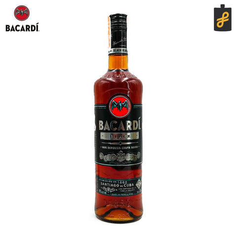 Bacardi Premium Black Rum 750mL