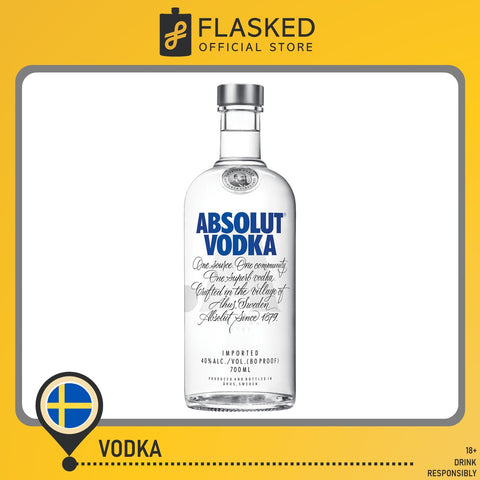 Absolut Blue Vodka 700mL