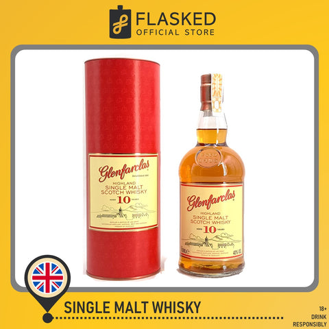 Glenfarclas 10 Year Old Highland Single Malt Scotch Whisky 700mL
