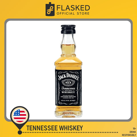 Jack Daniel's Old No. 7 Tennessee Whiskey Mini 50mL (Plastic Bottle)