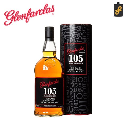 Glenfarclas 105 Cask Strength Highland Single Malt Scotch Whisky 1L