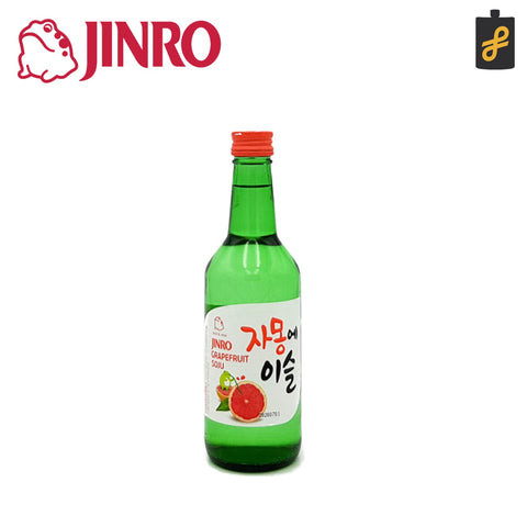 Jinro Chamisul Soju Grapefruit 360mL_