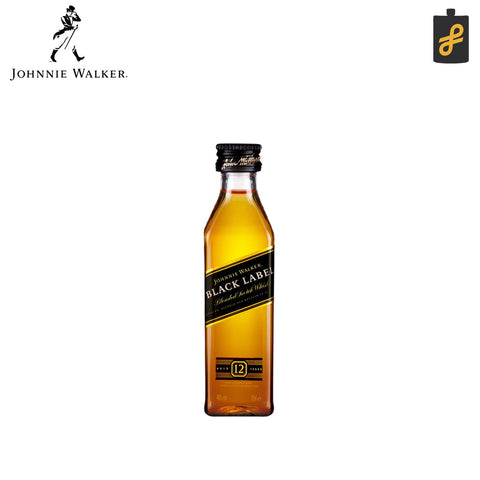 Johnnie Walker Black Label Whisky Mini 50mL