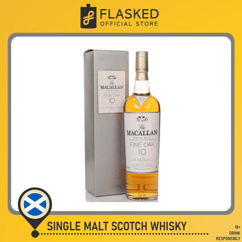 The Macallan 10 Year Old Fine Oak Pre 2008 700mL