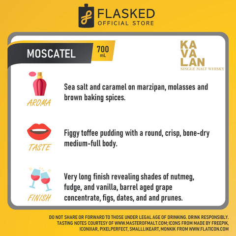 Kavalan Solist Moscatel Sherry Single Cask Strength Single Malt Whisky 700mL