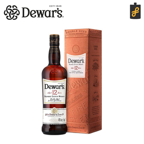 Dewars 12 Year Old Blended Scotch Whisky 750mL