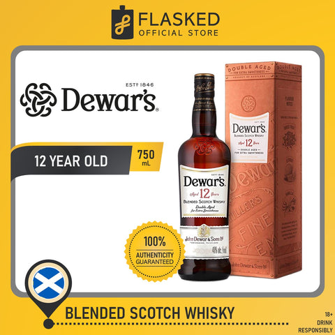 Dewars 12 Year Old Blended Scotch Whisky 750mL