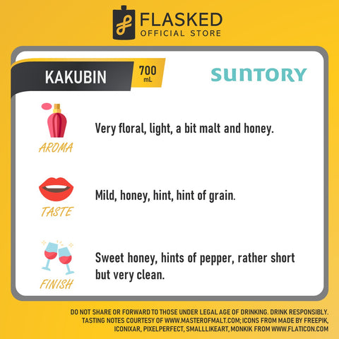 Suntory Kakubin Japanese Whisky 700mL