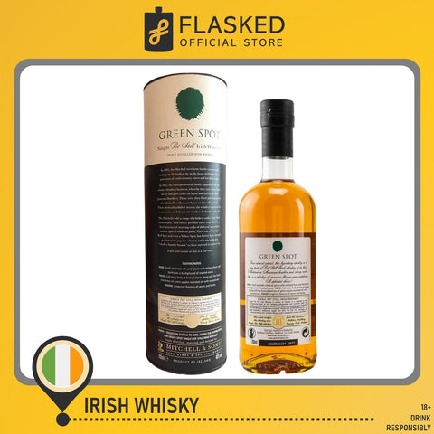 Spot Green Single Pot Still Irish Whiskey 700mL